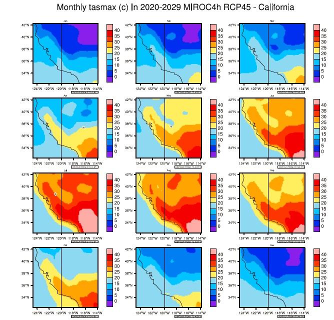 Climate maps